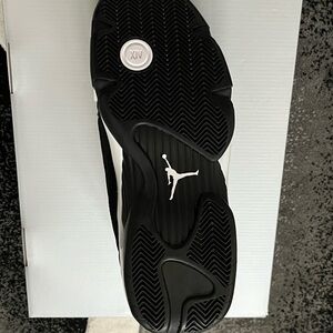 Air Jordan 14 Retro, Black/Black-White, size 12.  Brand New in the original box